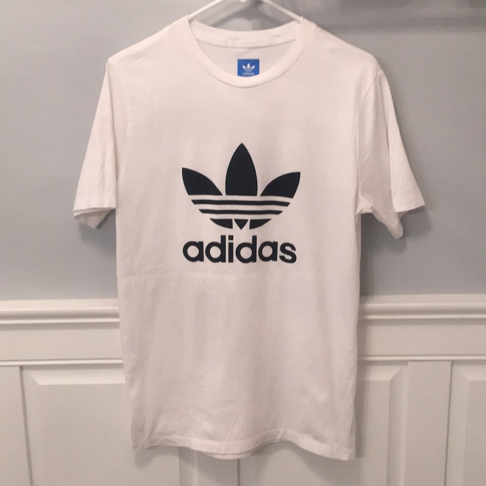 adidas trefoil tee